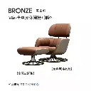 TAZA Italian recliner sofa chair villa whole house matching living room series new president office leisure chair