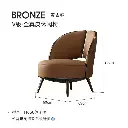 TAZA Italian style very simple sofa chair full leather 2023 designer new villa living room light luxury leisure chair