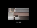 TAZA Italian light luxury chieftain bed villa large apartment master bedroom high-end furniture designer new modern leather bed