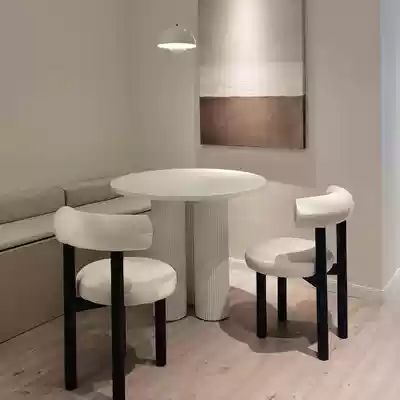 Nordic designer high-end single dining chair modern simple fat chair The Fat Chair leisure and comfortable chair
