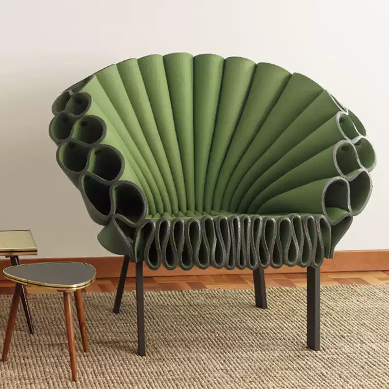 Dror Peacock Chair Artistic Creative Designer Foreign Peacock Chair Model House Villa Petals