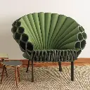 Dror Peacock Chair Artistic Creative Designer Foreign Peacock Chair Model House Villa Petals