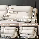 Leather bed multifunctional light luxury modern bed master bedroom high-end atmospheric double bed smart bedroom 2mx2m2 wedding bed