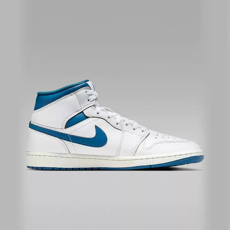 NIK Nike men's shoes sports shoes Air Jordan 1 AJ1 mid-top basketball shoes casual shoes FN5215-141
