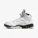 Jordan Nike AJ5 White Black Replica 2024 Autumn Men's Casual Sports Shoes Retro Basketball Shoes DD0587-110