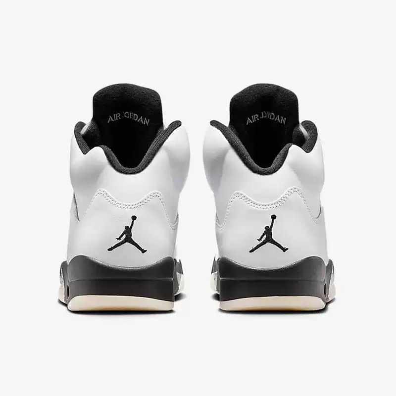Jordan Nike AJ5 White Black Replica 2024 Autumn Men's Casual Sports Shoes Retro Basketball Shoes DD0587-110