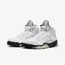 Jordan Nike AJ5 White Black Replica 2024 Autumn Men's Casual Sports Shoes Retro Basketball Shoes DD0587-110