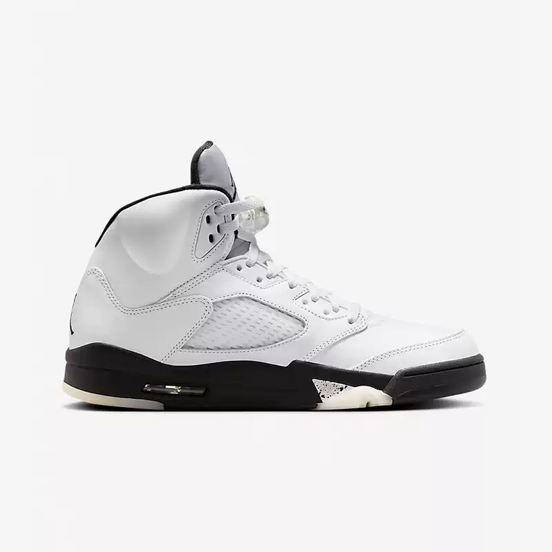 Jordan Nike AJ5 White Black Replica 2024 Autumn Men's Casual Sports Shoes Retro Basketball Shoes DD0587-110