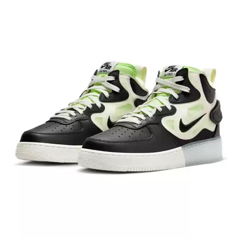 Nike men's shoes Air Force 1 Mid AF1 Air Force One mid-top casual shoes DQ1872-100