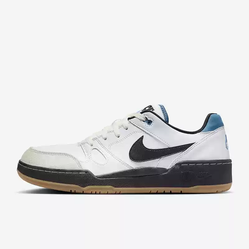 Nike Full Force Low black and white blue low-top sneakers men's retro casual shoes HJ7262-100