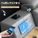 Tatami bed master bedroom large bed modern simple light luxury new style smart massage double leather bed multifunctional wedding bed