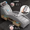 Tatami bed master bedroom large bed modern simple light luxury new style smart massage double leather bed multifunctional wedding bed