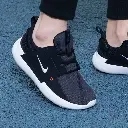 Nike official men's shoes 2024 summer E-SERIES mesh breathable slip-on sports shoes men's casual shoes