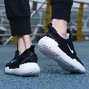 Nike official men's shoes 2024 summer E-SERIES mesh breathable slip-on sports shoes men's casual shoes