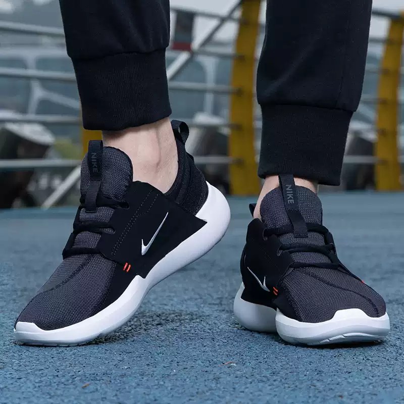 Nike official men's shoes 2024 summer E-SERIES mesh breathable slip-on sports shoes men's casual shoes