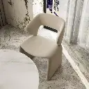 Nordic soft dining chair crown chair simple hotel negotiation chair backrest designer homestay model room restaurant chair