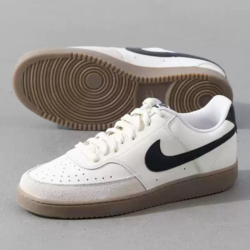 NIKE Nike official authentic men's shoes 2024 winter new simple version Air Force One sports shoes white shoes