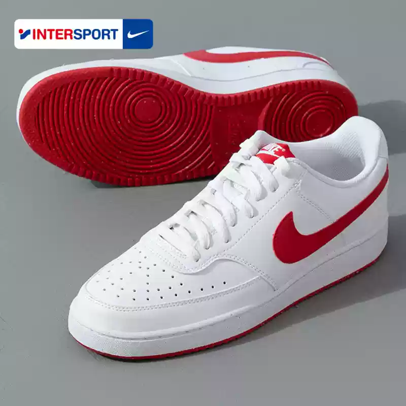 NIKE Nike official authentic men's shoes 2024 winter new simple version Air Force One sports shoes white shoes