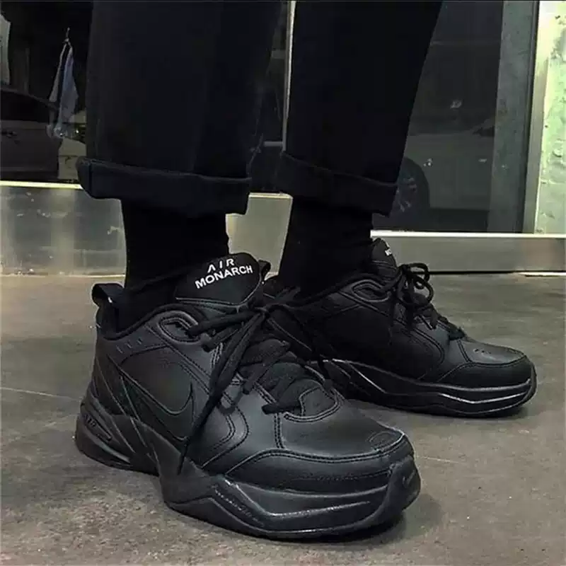 Nike leather men's shoes Nike official dad shoes winter new retro casual shoes cushioning lightweight sports shoes