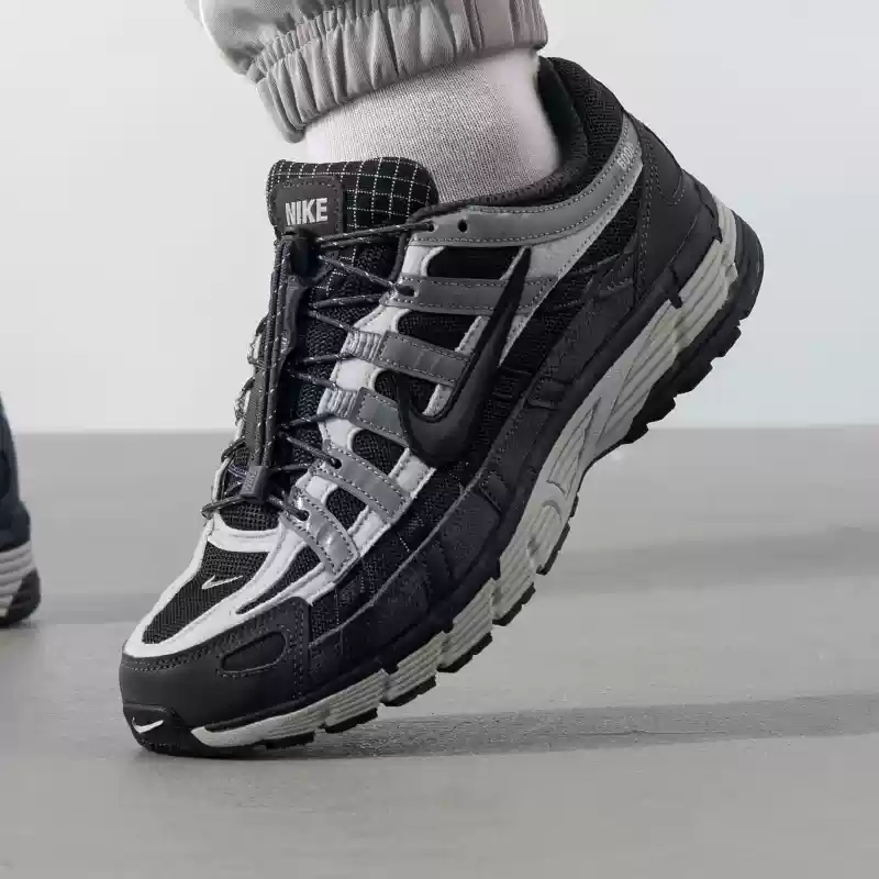 NIKE Nike official casual shoes men's shoes 2024 winter sports shoes air cushion breathable running shoes gray dad shoes