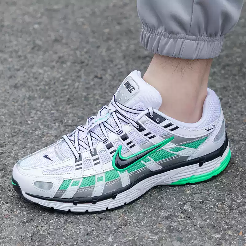 NIKE Nike official casual shoes men's shoes 2024 winter sports shoes air cushion breathable running shoes gray dad shoes