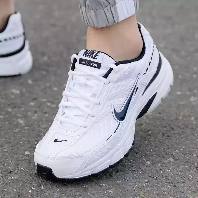 NIKE Nike official casual shoes men's shoes 2024 winter sports shoes air cushion breathable running shoes gray dad shoes