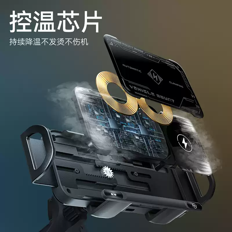 Folding screen mobile phone car holder 2024 new car dedicated air outlet navigation car with large screen dedicated fixed