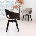 Designers recommend Ginger Chair solid wood rotating 360° minimalist sales office dining chair negotiation chair