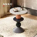 AKKC retro designer candied haws round table bedside small round table side table simple Nordic creative living room coffee table