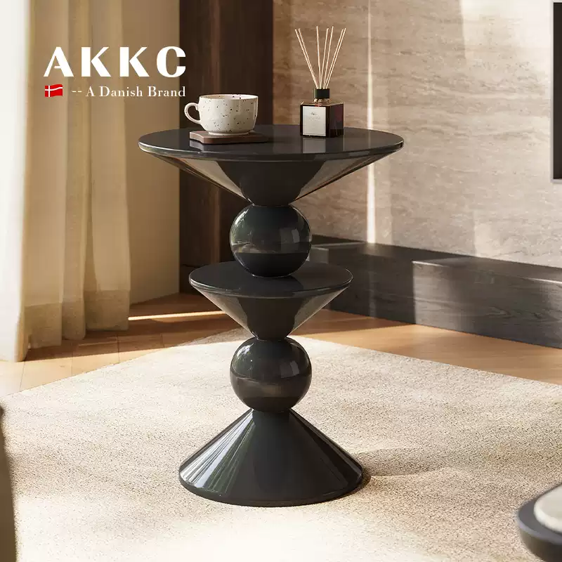 AKKC retro designer candied haws round table bedside small round table side table simple Nordic creative living room coffee table