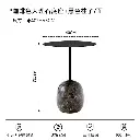 Italian minimalist marble round small table designer movable sofa side table bedside corner table Lato Table