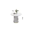 Simple light luxury single sofa coffee table combination leisure hotel beauty salon reception exhibition center negotiation table and chair