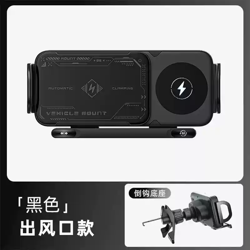 Folding screen mobile phone car holder 2024 new car dedicated air outlet navigation car with large screen dedicated fixed