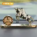 2024 Internet celebrity car ornaments, atmospheric new style, high-end car decoration, car village aromatherapy, men's high-end bullish