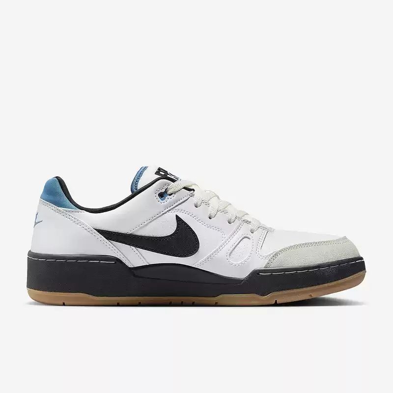 Nike Full Force Low black and white blue low-top sneakers men's retro casual shoes HJ7262-100