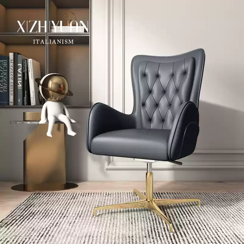 Light luxury study chair office chair designer live chair boss chair ...